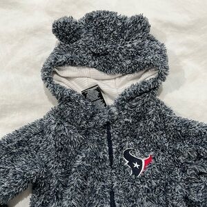 Houston Texans bear onesie